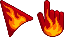 Download Fiery Ember Mouse Cursor | cute-cursor.com