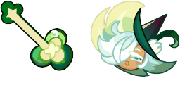 Cursor preview: Cute Cursor Pack - Clover Delight - 1 - cute-cursor.com