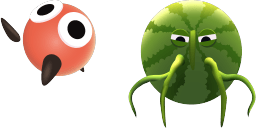 Cursor preview: Bugsnax Mewons - 37 - cute-cursor.com