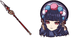 Cursor preview: Yun Jin - 1 - cute-cursor.com