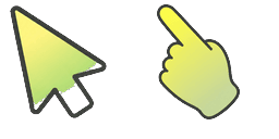 Cursor preview: Lemon Sage Wash - 66 - cute-cursor.com