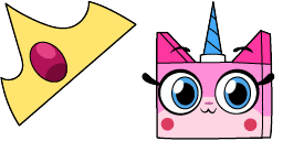 Cursor preview: Princess Unikitty - 1 - cute-cursor.com