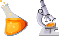 Cursor preview: Scientist Microscope - 1 - cute-cursor.com
