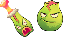 Cursor preview: PvZ Custom Pack Two - 1 - cute-cursor.com