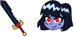 Cursor preview: Demon Queenie - 1 - cute-cursor.com