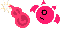 Cursor preview: Just Shapes and Beats Cute Mouse Cursor Pack - 1 - cute-cursor.com