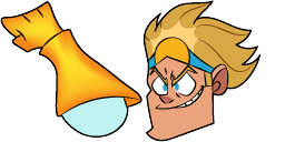 Cursor preview: Villainous Sunblast Custom Cursor - 1 - cute-cursor.com