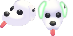 Cursor preview: Christmas Dalmatian - 66 - cute-cursor.com