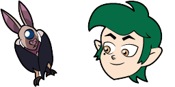 Cursor preview: Custom Cursor - The Owl House Edric Blight - 1 - cute-cursor.com