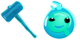 Cursor preview: Rippley Sludgehammer - 66 - cute-cursor.com