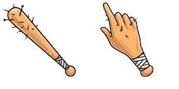 Cursor preview: Spiked Nail Baseball Bats - 67 - cute-cursor.com