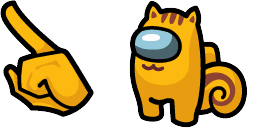Cursor preview: Sanrio Crewmate - 66 - cute-cursor.com
