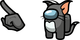 Cursor preview: Tom Cat Crewmate - 7 - cute-cursor.com