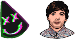 Cursor preview: Louis Tomlinson - 24 - cute-cursor.com