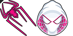 Cursor preview: Spider-Gwen - 1 - cute-cursor.com