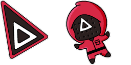 Cursor preview: Squid Game Arena - 1 - cute-cursor.com