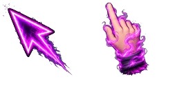 Cursor preview: Infamous Second Son Fetch - 67 - cute-cursor.com