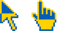 Cursor preview: Freedom Vibes - 65 - cute-cursor.com
