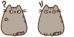 Cursor preview: Pusheen Delight Five - 1 - cute-cursor.com