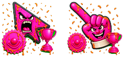 Cursor preview: Custom Cursor Certified Clown of the Year - 1 - cute-cursor.com