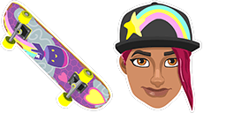 Cursor preview: Beach Bomber - 1 - cute-cursor.com