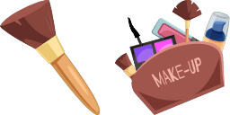 Cursor preview: Makeup Artist - 1 - cute-cursor.com