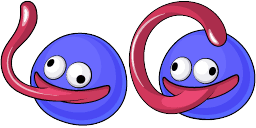 Cursor preview: Gooey - 65 - cute-cursor.com
