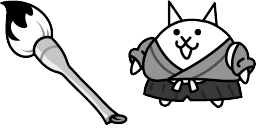 Cursor preview: Battle Cats Custom Mouse Cursor Pack - 66 - cute-cursor.com
