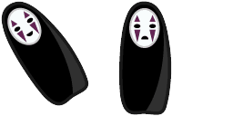 Cursor preview: No Face - 34 - cute-cursor.com
