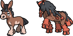 Aperçu du curseur : Mudbray and Mudsdale - 67 - cute-cursor.com