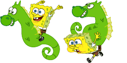 Cursor preview: Spongebob's Cute Mouse - 66 - cute-cursor.com