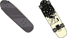 Cursor preview: Cruiser Board - 1 - cute-cursor.com