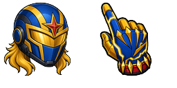 Cursor preview: Photon Burst Hero - 1 - cute-cursor.com