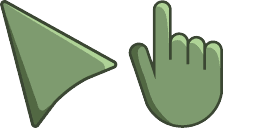Cursor preview: Thyme Serenity - 67 - cute-cursor.com