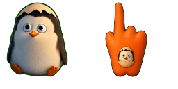 Cursor preview: Hello Baby Chick - 67 - cute-cursor.com