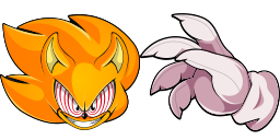 Custom Cursor Darkspine Sonic from Sonic the Hedgehog