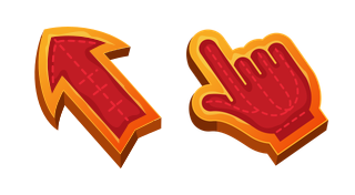 Cursor preview: The Red Road - 1 - cute-cursor.com