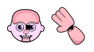 Cursor preview: Bidybab - 2 - cute-cursor.com
