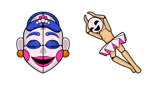 Cursor preview: Ballora - 1 - cute-cursor.com