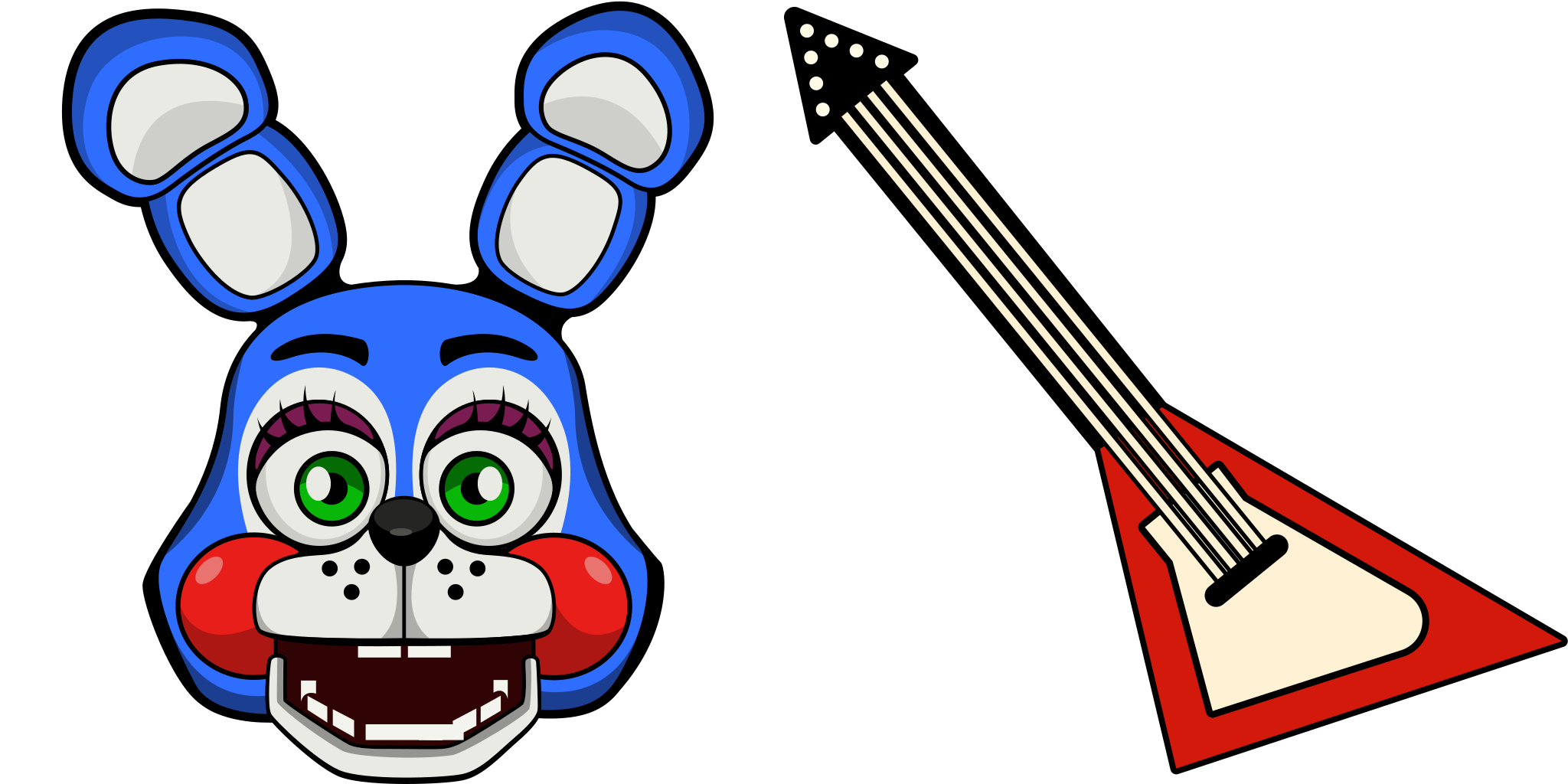 Five Nights at Freddy's Glitchtrap cursor – Custom Cursor