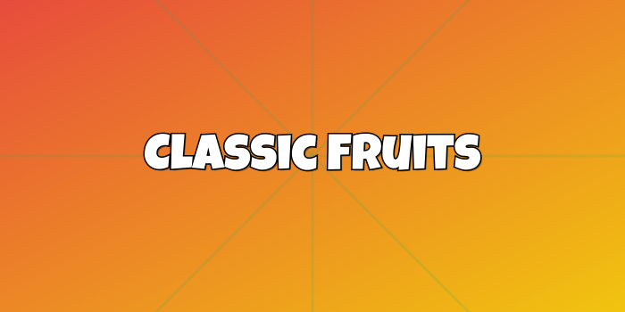 Category cover: Classic Fruits - 2 - cute-cursor.com