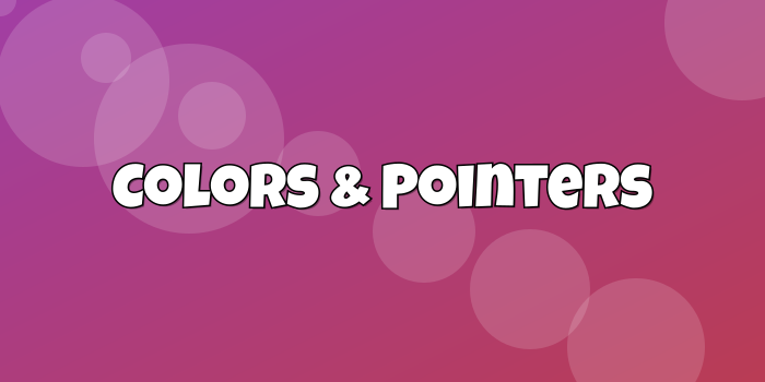 Category cover: Colors & Pointers - 6 - cute-cursor.com