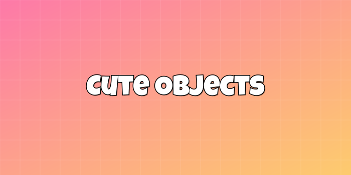 Category cover: Cute Objects - 6 - cute-cursor.com