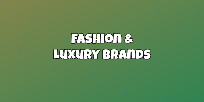 Category cover: Fashion & Luxury Brands - 16 - cute-cursor.com