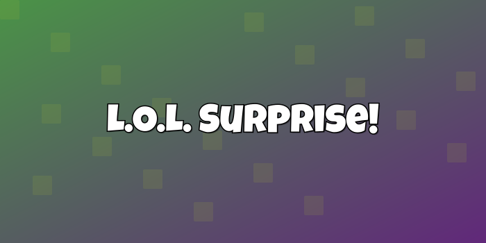 Category cover: L.O.L. Surprise! - 1 - cute-cursor.com