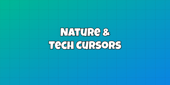 Category cover: Nature & Tech Cursors - 2 - cute-cursor.com