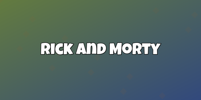 Category cover: Rick and Morty - 1 - cute-cursor.com