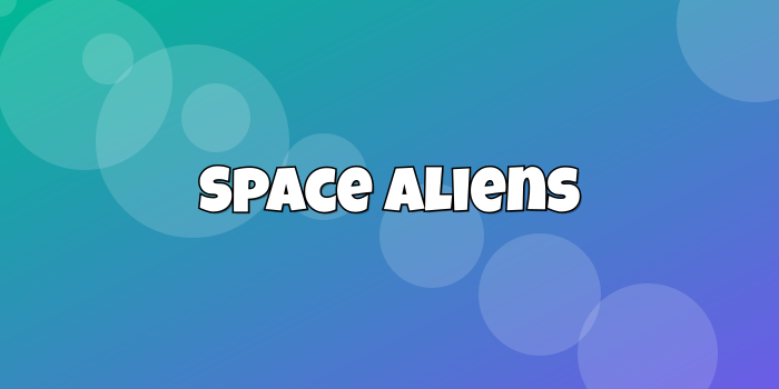 Category cover: Space Aliens - 2 - cute-cursor.com
