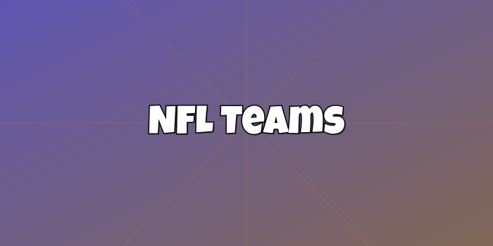 Category cover: NFL Teams - 6 - cute-cursor.com