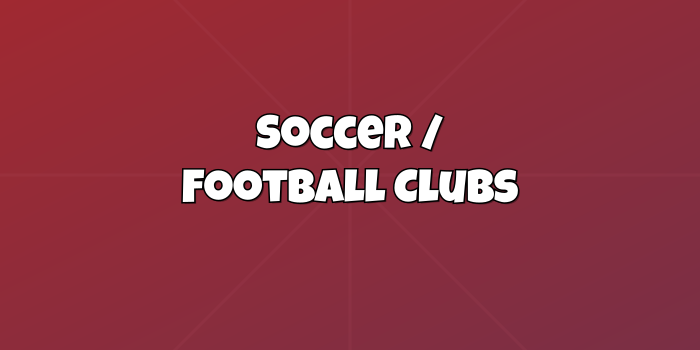 Category cover: Soccer / Football Clubs - 12 - cute-cursor.com